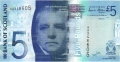 Bank Of Scotland 5 Pound Notes 5 Pounds, 17. 9.2007